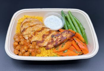 Emperor's Chicken Tandoori and Golden Chickpeas Dal