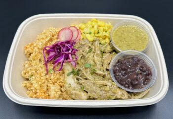 Verdant Tomatillo Chicken Bowl