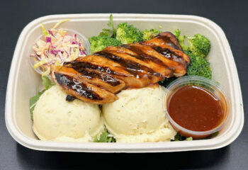BBQ Glazed Chicken with The Works