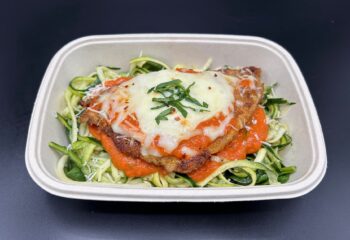 Chicken Parm with Linguini Noodles