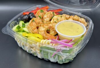 Mediterranean Pasta Salad with Shrimp