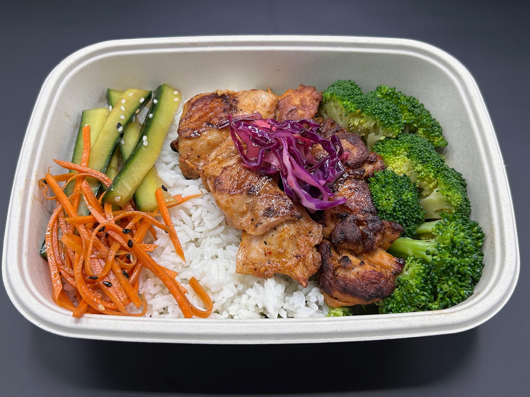 Chicken Satay with Jasmine Rice