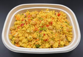 LEMON COUSCOUS WITH MEDITERRANEAN CHICKPEAS LEMON COUSCOUS WITH MEDITERRANEAN CHICKPEAS