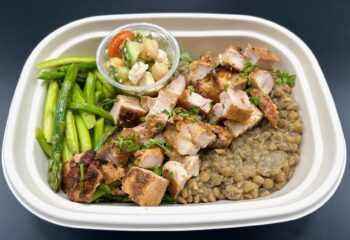 Greek Lentil & Chicken Bowl